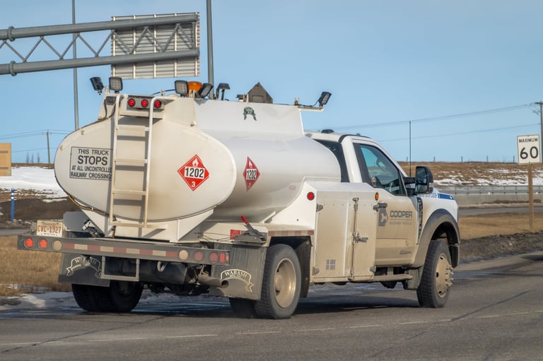 Franchise partner operating waste collection truck